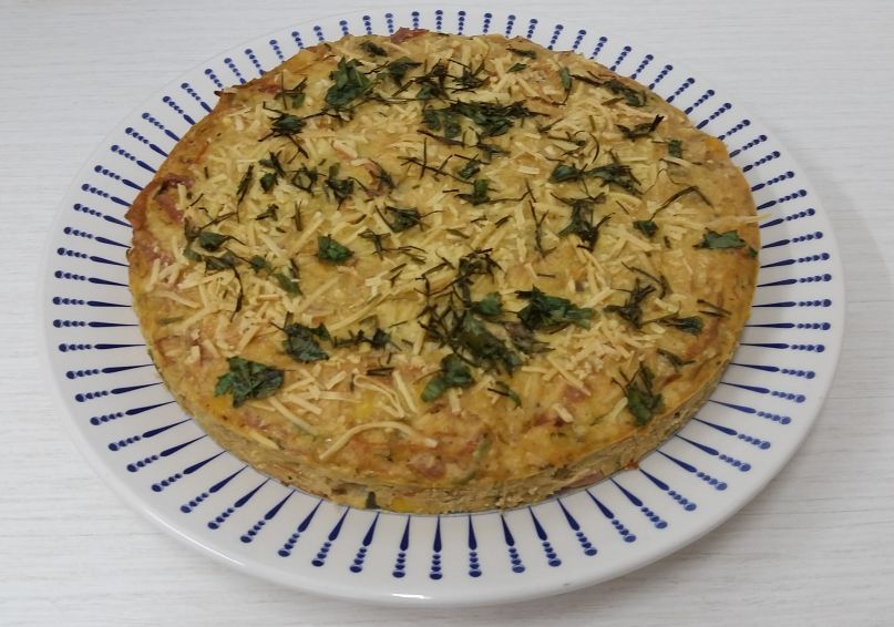 Leia mais sobre o artigo Torta de legumes com ricota e presunto!