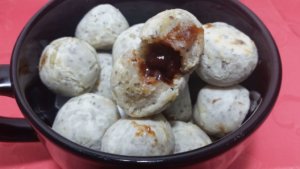 Leia mais sobre o artigo Pãozinho fit de queijo e goiabada!!!!