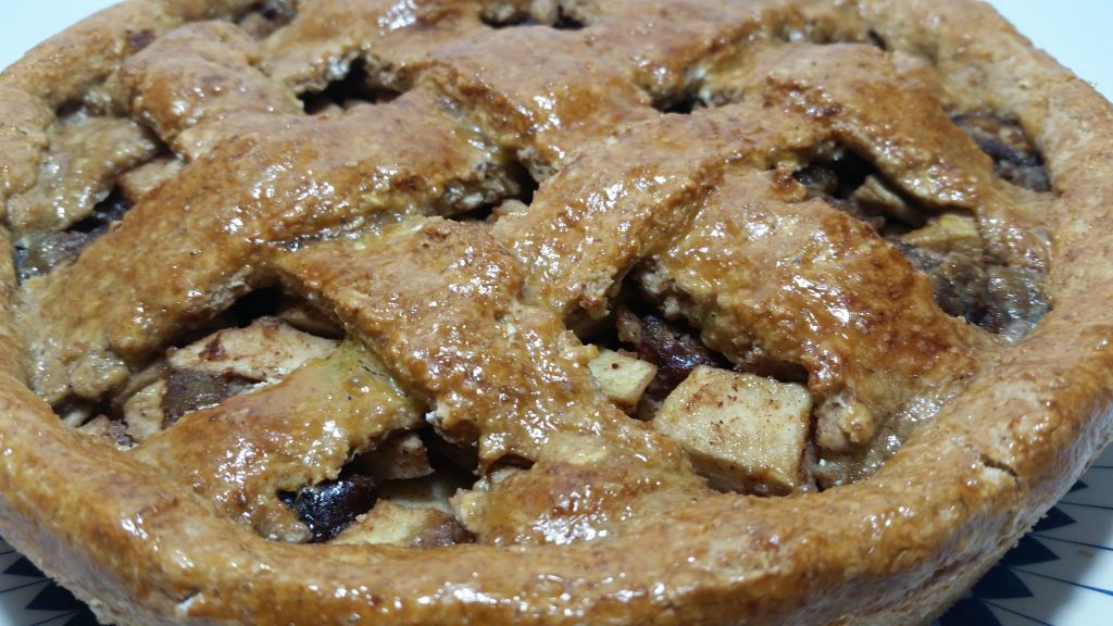 Leia mais sobre o artigo Torta integral de maçã e frutas secas